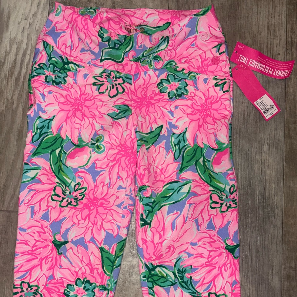 Lilly Pulitzer Pink Floral leggings